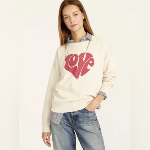 J. Crew Tops - NWT J. Crew terry sweatshirt